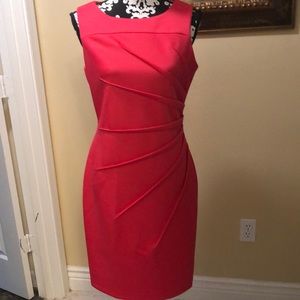 🌺 Calvin Klein Synched side back zippered Sheath dress
